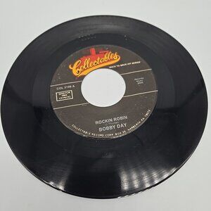 Rockin Robin by Bobby Day Little Bitty Pretty One by T Harris 45 RPM VNYL Record